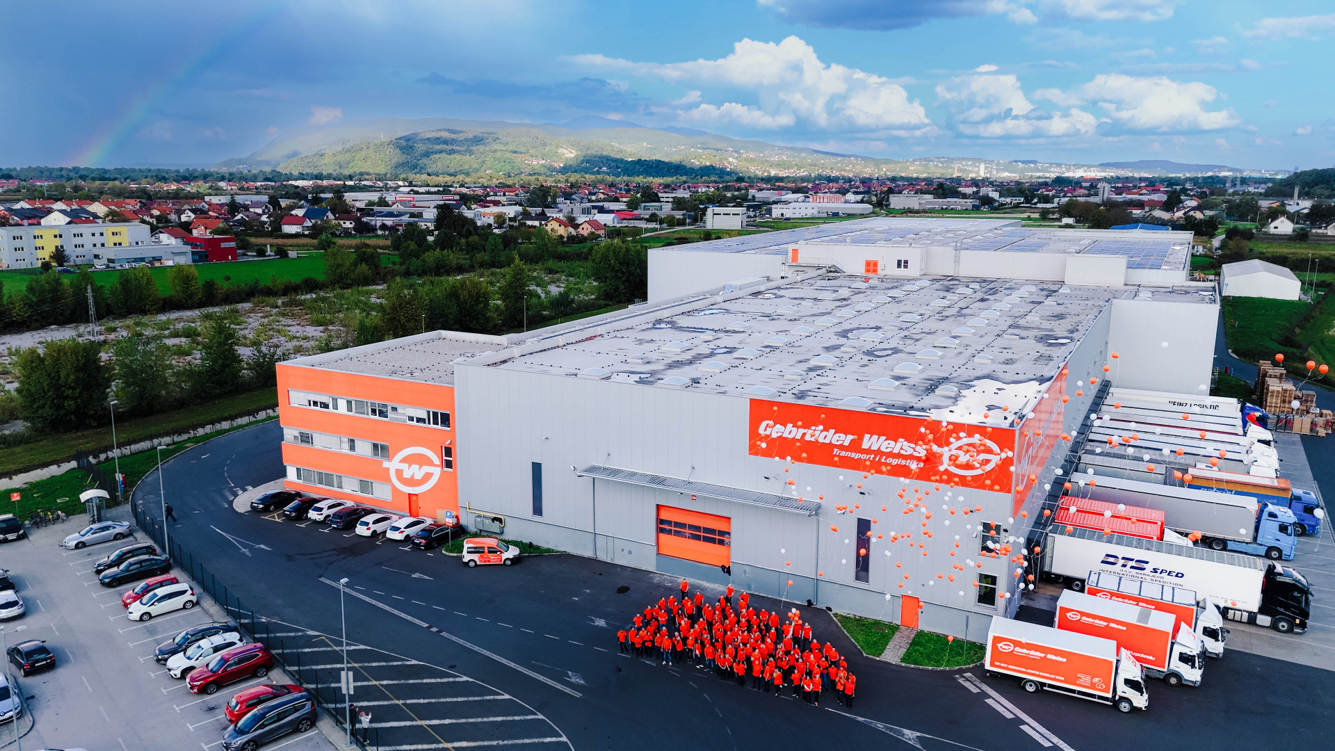 Gebrüder Weiss recently expanded its location in Zagreb to over 20,000 square meters of logistics space. (Source: Gebrüder Weiss / ivomi-produkcija.com)